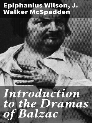 cover image of Introduction to the Dramas of Balzac